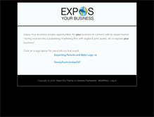 Tablet Screenshot of exposyourbusiness.com